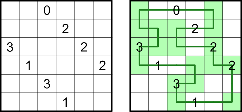 Turnaround example puzzle and solution