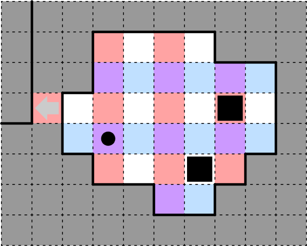 Using parity to solve the puzzle