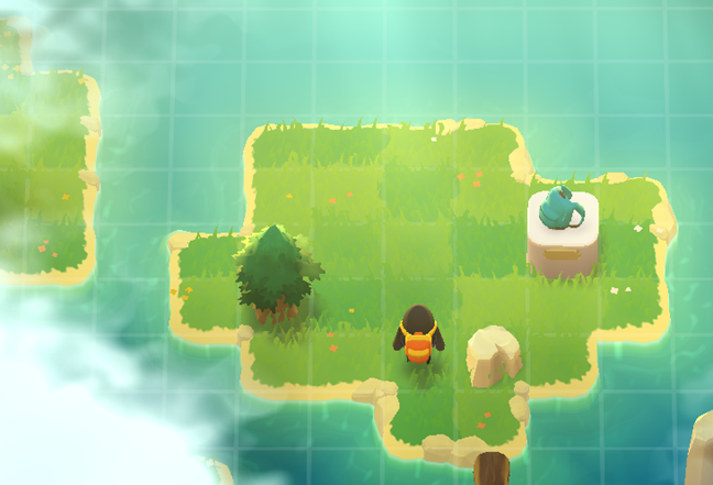 A puzzle in A Monster's Expedition