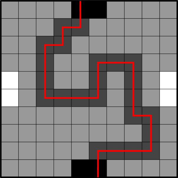 The border connectivity lemma