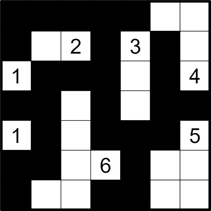 Solution to the example puzzle
